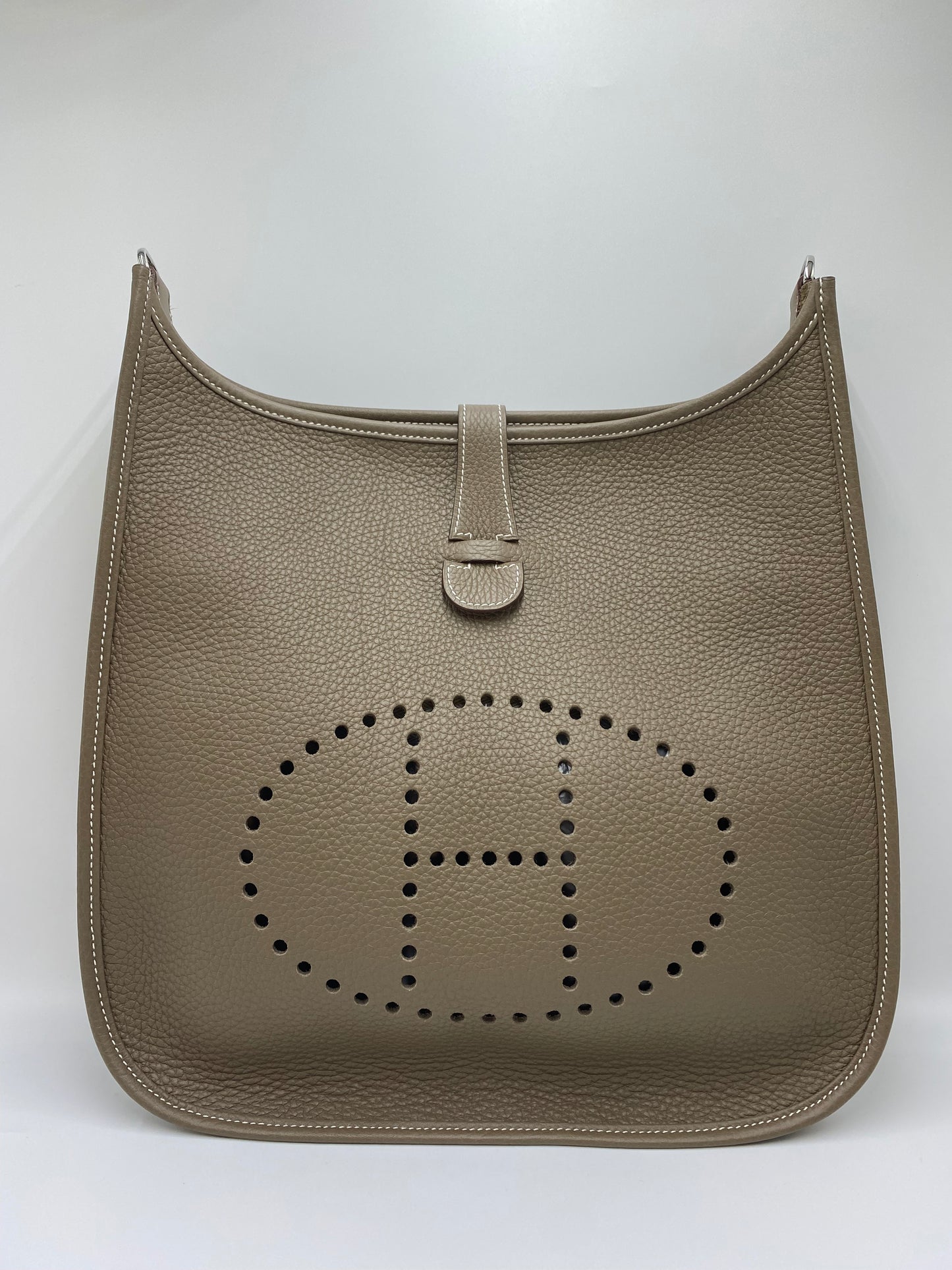 Hermes - Evelyne 33- Etoupe - SHW- H056275CK18 - £3030