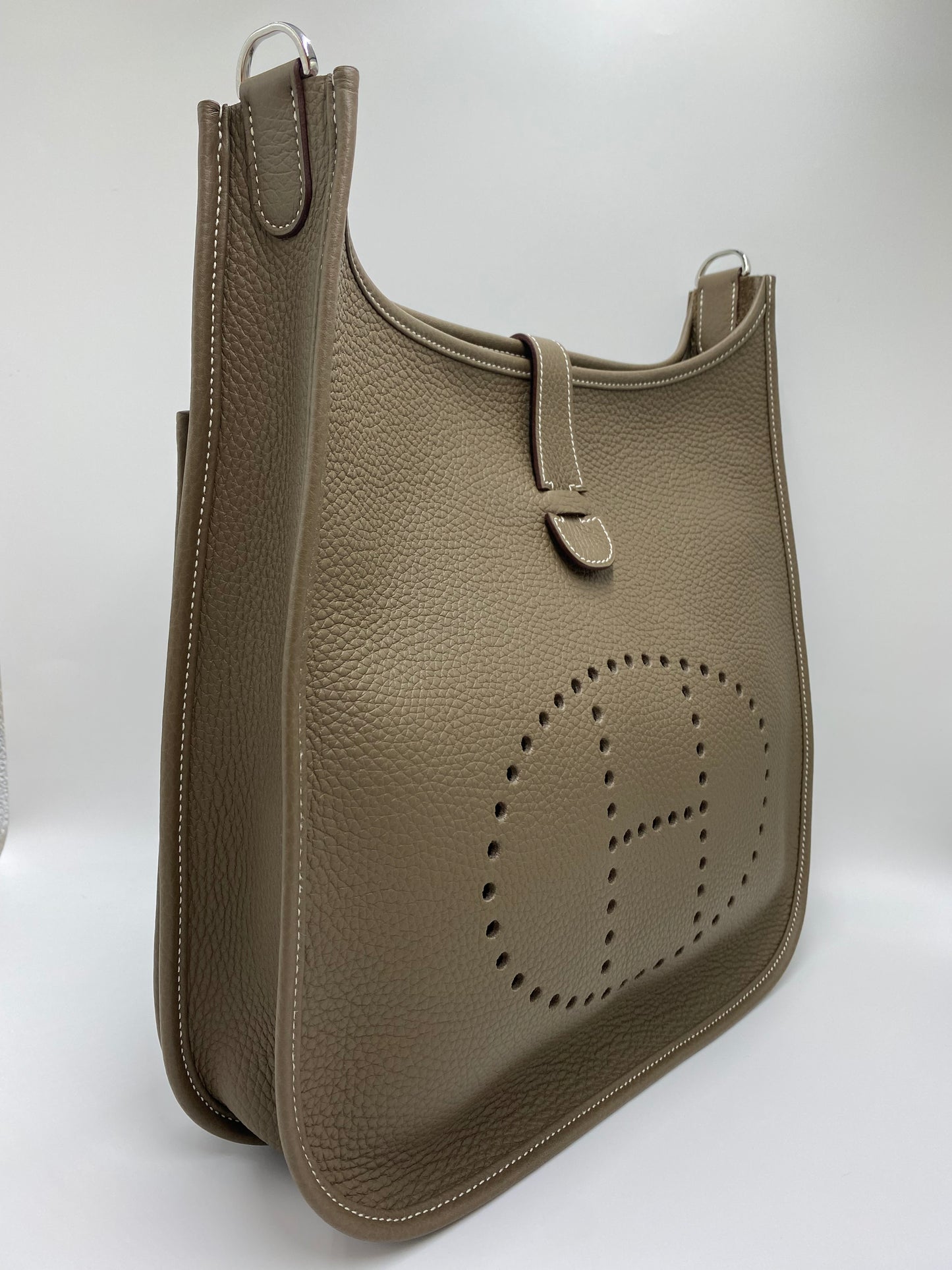 Hermes - Evelyne 33- Etoupe - SHW- H056275CK18 - £3030