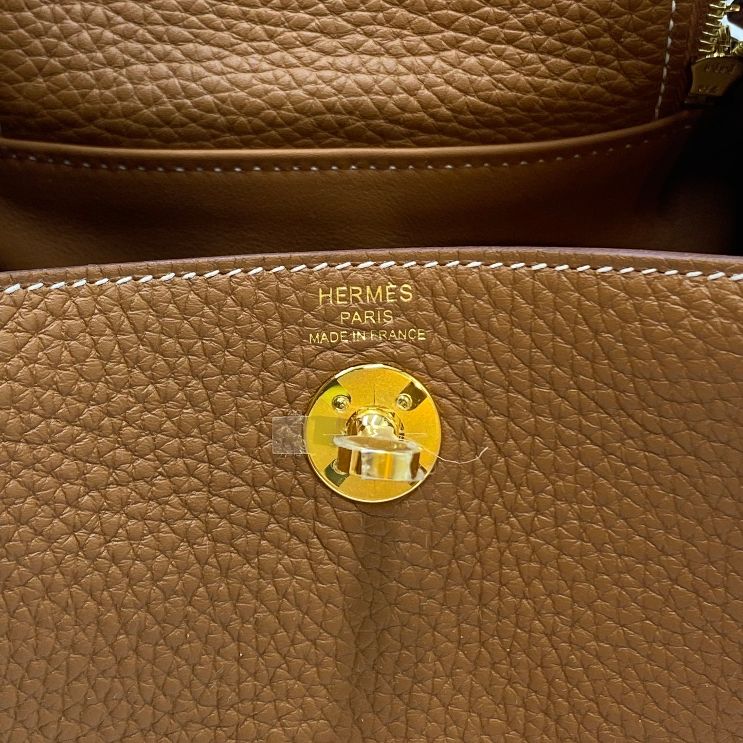 Hermes Mini Lindy Gold GHW H079086CC
