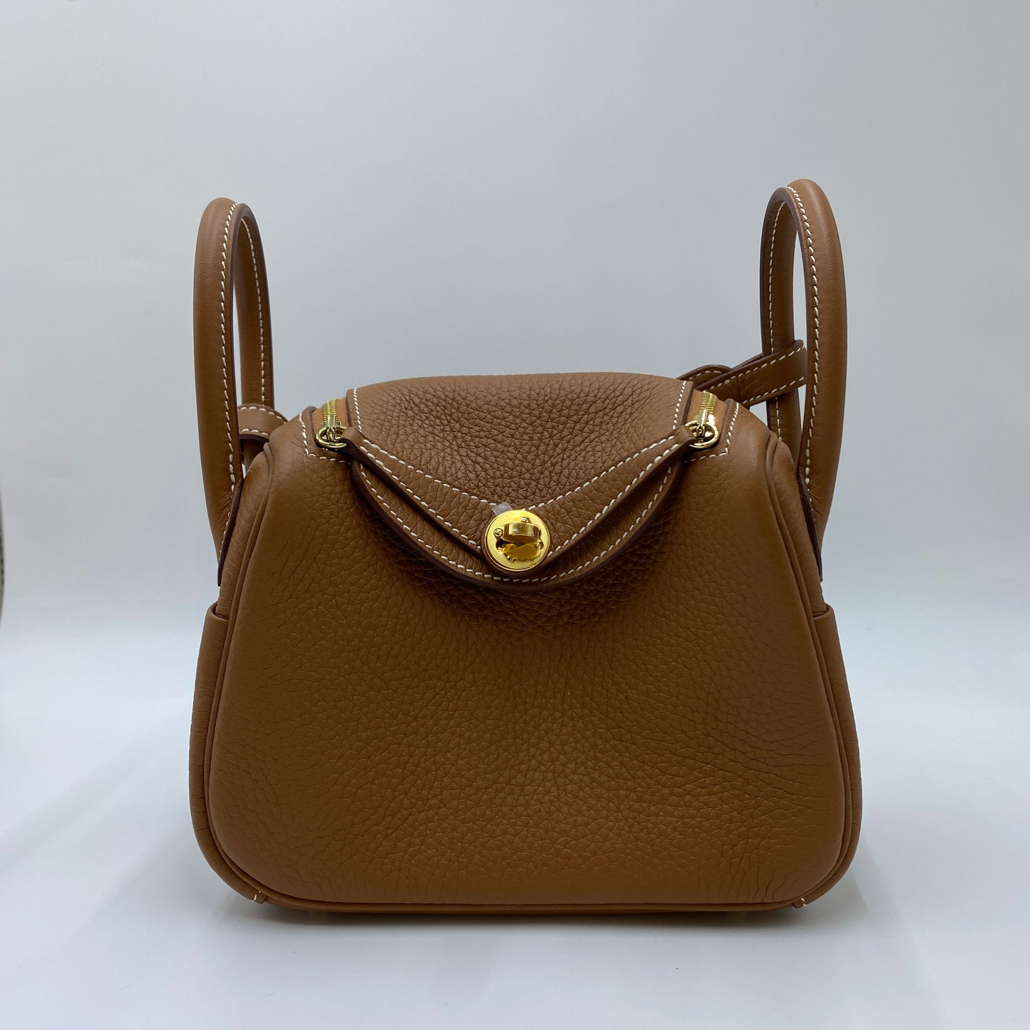 Hermes Mini Lindy Gold GHW H079086CC